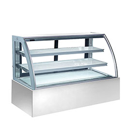 Slimline Bakery Display Refrigerator for Cake Bread Bakery